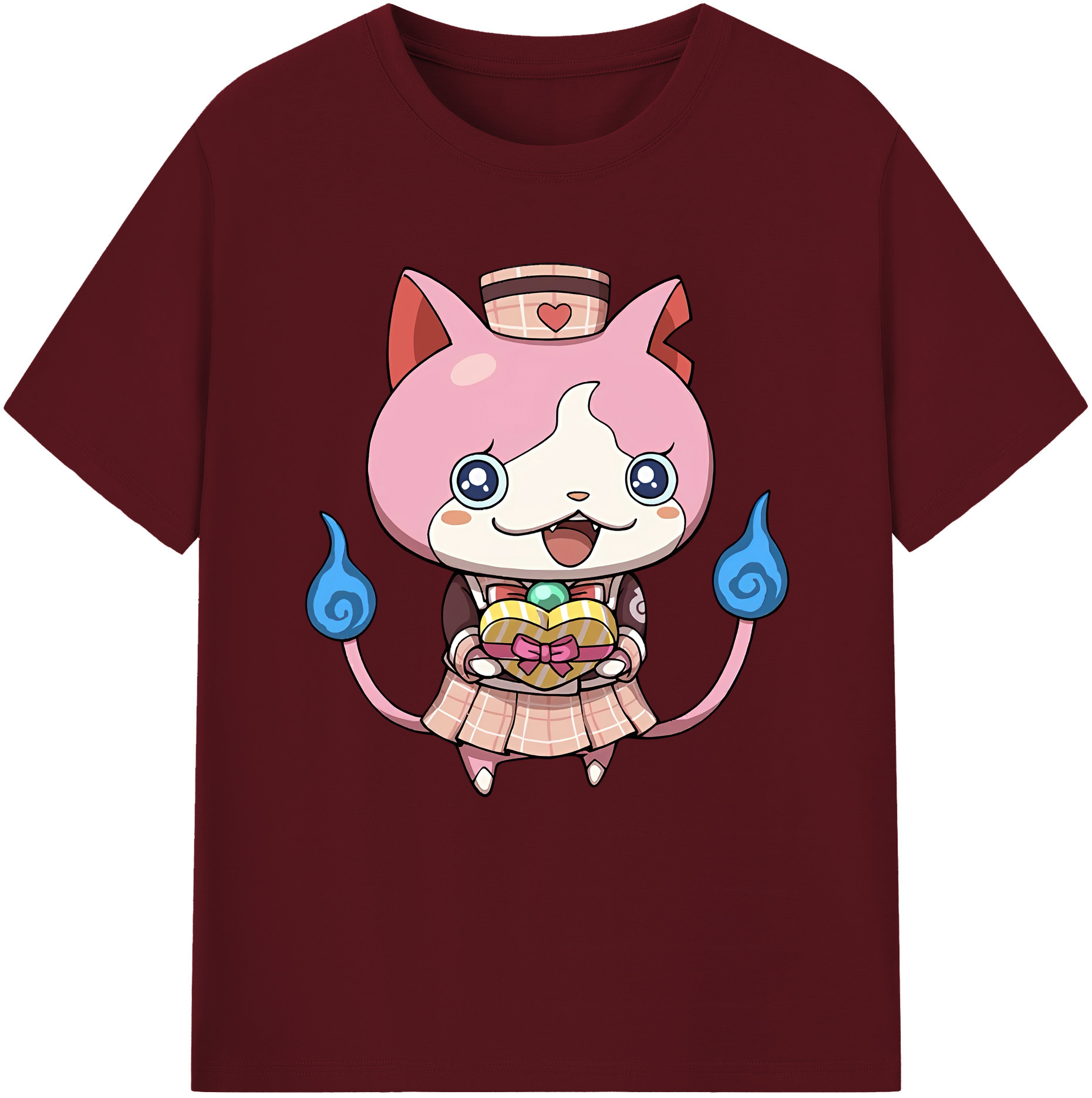 （画像用） 妖怪ウォッチ Yo-kai Watch 綿100％半袖Tシャツ（フロントプリント）